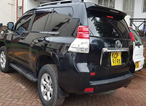 Toyoa landcruiser-Eldoret car rental