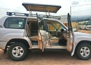 Land cruiser with pop up roof-self drive kenya